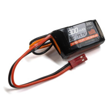 300mAh 3S 11.1V 30C LiPo Battery; JST Connector by Spektrum SRP $37.33 300mAh 3S 11.1V 30C LiPo Battery; JST Connector by Spektrum SRP $37.33
