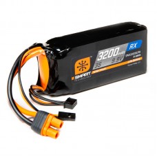 3200mAh 3S 9.9V Smart LiFe ECU Battery; IC3 by Spektrum