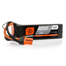 4000mAh 6S 22.2V 50C Smart LiPo Battery; IC5 by Spektrum SRP $310.34 4000mAh 6S 22.2V 50C Smart LiPo Battery; IC5 by Spektrum SRP $310.34