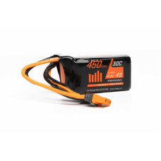 450mAh 4S 14.8V 30C LiPo Battery; IC2 by Spektrum Replaces SPMX4504S2 SRP $64.00