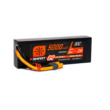 5000mAh 2S 7.4V Smart G2 LiPo Battery, 30C Hard Case; IC3 by Spektrum 5000mAh 2S 7.4V Smart G2 LiPo Battery, 30C Hard Case; IC3 by Spektrum