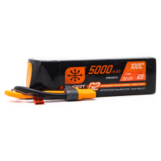 5000mAh 6S 22.2V Smart G2 LiPo Battery, 100C, IC5 by Spektrum SRP $354.67 5000mAh 6S 22.2V Smart G2 LiPo Battery, 100C, IC5 by Spektrum SRP $354.67