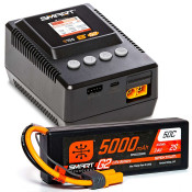 Smart Powerstage 2S Surface Bundle: G2 5000mAh 2S LiPo IC5 & S155 Charger by Spektrum SRP $239.89 Smart Powerstage 2S Surface Bundle: G2 5000mAh 2S LiPo IC5 & S155 Charger by Spektrum SRP $239.89