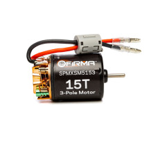 FIRMA 15T Rebuildable 3 Pole Brushed Motor by Spektrum SRP $61.41 FIRMA 15T Rebuildable 3 Pole Brushed Motor by Spektrum SRP $61.41