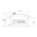 Savox Low Profile HV Metal Gear Servo 22Kg, 0.075sec @8.4v 49g 40.8x20.2x27.35mm SRP $156.01