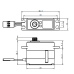 Savox HV Mini Servo 12kg, 0.055sec @7.4v 35x15x31mm 40g SRP $192.04 Savox HV Mini Servo 12kg, 0.055sec @7.4v 35x15x31mm 40g SRP $192.04