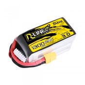 Tattu R-Line Version 3.0 1300mAh 22.2V 120C 6S1P Lipo Battery Pack with XT60 Plug SRP $95.63