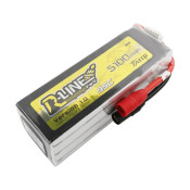 Tattu 5100mAh 6S 22.2v 95C Lipo Battery 149x49x56mm 870g AS150 Plug & XH Balance SRP $396.17