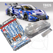 1/8 GT 325mm WB Short Chassis Honda NSX Raybrig Decal Sheet by Team C SRP $136.29 1/8 GT 325mm WB Short Chassis Honda NSX Raybrig Decal Sheet by Team C SRP $136.29