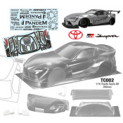 TC002 1/10 Toyota Supra GR, 200mm Wide, WB 258mm SRP $100.79