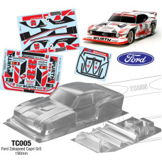 1/10 Wurth Ford Zakspeed Capri Gr5, 190mm SRP $100.79