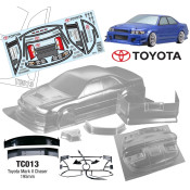TC013 1/10 TOYOTA MARK II CHASER 195MM SRP $94.46