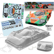 1/10 Mazda 787B W/3D Wing Mount 190mm Renown Decal Sheet SRP $107.14 1/10 Mazda 787B W/3D Wing Mount 190mm Renown Decal Sheet SRP $107.14