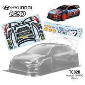 1/10 Hyundai i20 WRC 190mm SRP $94.46