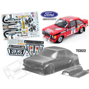 1/10 Ford Escort MK2 W/3D Rally Spotlights 190mm Cossack Decal Sheet SRP $123.61 1/10 Ford Escort MK2 W/3D Rally Spotlights 190mm Cossack Decal Sheet SRP $123.61