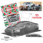 TC024 1/10 CELICA GT-4 RALLY 190mm Wide SRP $96.70 TC024 1/10 CELICA GT-4 RALLY 190mm Wide SRP $96.70