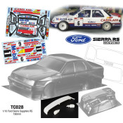 1/10 FORD SIERRA SAPPHIRE RS, 190mm Mobil1 Decal Sheet by Team C SRP $96.7 1/10 FORD SIERRA SAPPHIRE RS, 190mm Mobil1 Decal Sheet by Team C SRP $96.7