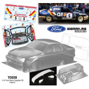 1/10 FORD SIERRA SAPPHIRE RS, 190mm Q8 Decal Sheet by Team C SRP $96.7 1/10 FORD SIERRA SAPPHIRE RS, 190mm Q8 Decal Sheet by Team C SRP $96.7