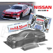 TC034 1/10 Nissan R34 GTR 190mm Wide, WB 258mm with Loctite Decal Sheet SRP $94.46 TC034 1/10 Nissan R34 GTR 190mm Wide, WB 258mm with Loctite Decal Sheet SRP $94.46