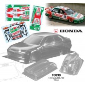 1/10 Honda EG9 JTCC, 190mm Castrol Decal Sheet