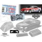 TC043 1/10 Nissan R33 GTR 190mm Wide, WB 258mm with Loctite Decal Sheet SRP $94.46 TC043 1/10 Nissan R33 GTR 190mm Wide, WB 258mm with Loctite Decal Sheet SRP $94.46