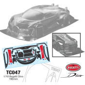 1/10 Bugatti Divo, 190mm by Team C SRP $94.46 1/10 Bugatti Divo, 190mm by Team C SRP $94.46