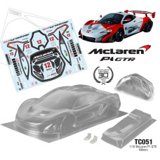 1/10 Mclaren P1 GTR 190mm Senna Decal Sheet SRP $96.70 1/10 Mclaren P1 GTR 190mm Senna Decal Sheet SRP $96.70