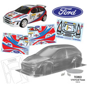 1/10 Ford Focus WRC 190mm W/3D WING/MIRRORS by Team C SRP $126.56 1/10 Ford Focus WRC 190mm W/3D WING/MIRRORS by Team C SRP $126.56