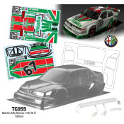 1/10 Alfa Romeo 155 V6 TI, 190mm Alitalia Decal Sheet by Team C SRP $103.19 1/10 Alfa Romeo 155 V6 TI, 190mm Alitalia Decal Sheet by Team C SRP $103.19