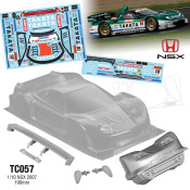 1/10 Honda NSX 2007 190mm wide Takata Decal Sheet SRP $109.31