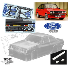 1/10 Ford Escort RS2000 MK2, 190mm SRP $100.79