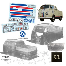 TC063 1/10 Volkswagen Combi Pick Up 190mm Wide SRP $103.19 TC063 1/10 Volkswagen Combi Pick Up 190mm Wide SRP $103.19