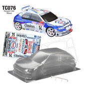 1/10 PEUGEOT 306 WRC W/3D WING 190mm SRP $109.69