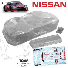 1/10 Nissan NISMO R35 GTR GT3, 200mm Motul Decal Sheet SRP $81.13 1/10 Nissan NISMO R35 GTR GT3, 200mm Motul Decal Sheet SRP $81.13