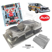 TC089 1/10 Audi Quattro S1 Rally WRC GroupB 190mm Wide SRP $96.70 TC089 1/10 Audi Quattro S1 Rally WRC GroupB 190mm Wide SRP $96.70