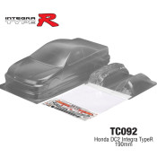 1/10 Honda DC2 Integra TypeR 190mm SRP $94.46 1/10 Honda DC2 Integra TypeR 190mm SRP $94.46