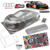 1/10 Audi R8 GT3 200mm RedBull Decal Sheet by Team C SRP $96.7 1/10 Audi R8 GT3 200mm RedBull Decal Sheet by Team C SRP $96.7