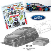 1/10 Ford Fiesta WRC 200mm Monster Decal Sheet by Team C SRP $109.69 1/10 Ford Fiesta WRC 200mm Monster Decal Sheet by Team C SRP $109.69
