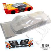 1/10 McLaren F1 GTR Longtail 190mm SRP $96.38 1/10 McLaren F1 GTR Longtail 190mm SRP $96.38