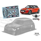 1/10 Mini Cooper S, 190mm SRP $94.46