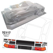 TC117 1/10 Mazda RX7 200mm Wide, WB 258mm SRP $94.46 TC117 1/10 Mazda RX7 200mm Wide, WB 258mm SRP $94.46
