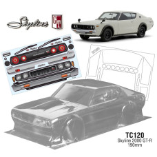 1/10 Nissan Skyline 2000 GT-R 190mm SRP $94.46 1/10 Nissan Skyline 2000 GT-R 190mm SRP $94.46