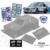 1/10 Lancia Delta S4 Rally (190mm) by Team C SRP $107.86