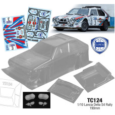 1/10 Lancia Delta S4 Rally (190mm) by Team C SRP $107.86