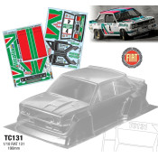 1/10 Fiat 131, 190mm Alitalia Decal Sheet by Team C SRP $116.18 1/10 Fiat 131, 190mm Alitalia Decal Sheet by Team C SRP $116.18