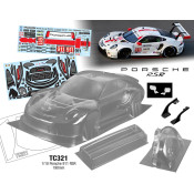 TC321 1/10 Porsche 911 RSR, 190mm 911 Decal Sheet by Team C SRP $94.06 TC321 1/10 Porsche 911 RSR, 190mm 911 Decal Sheet by Team C SRP $94.06