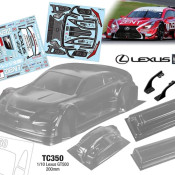 1/10 Lexus GT500, 200mm Zent Decal by Team C SRP $107.14