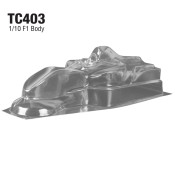 1/10 F1 BODY, 0.6MM by Team C SRP $68.15 1/10 F1 BODY, 0.6MM by Team C SRP $68.15