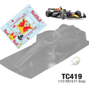 1/10 F1 RB19 BODY 2023 (0.6MM) by Team C SRP $67.02 1/10 F1 RB19 BODY 2023 (0.6MM) by Team C SRP $67.02