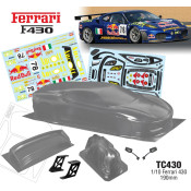 1/10 Ferrari 430 190mm Wide by Team C SRP $95.10 1/10 Ferrari 430 190mm Wide by Team C SRP $95.10